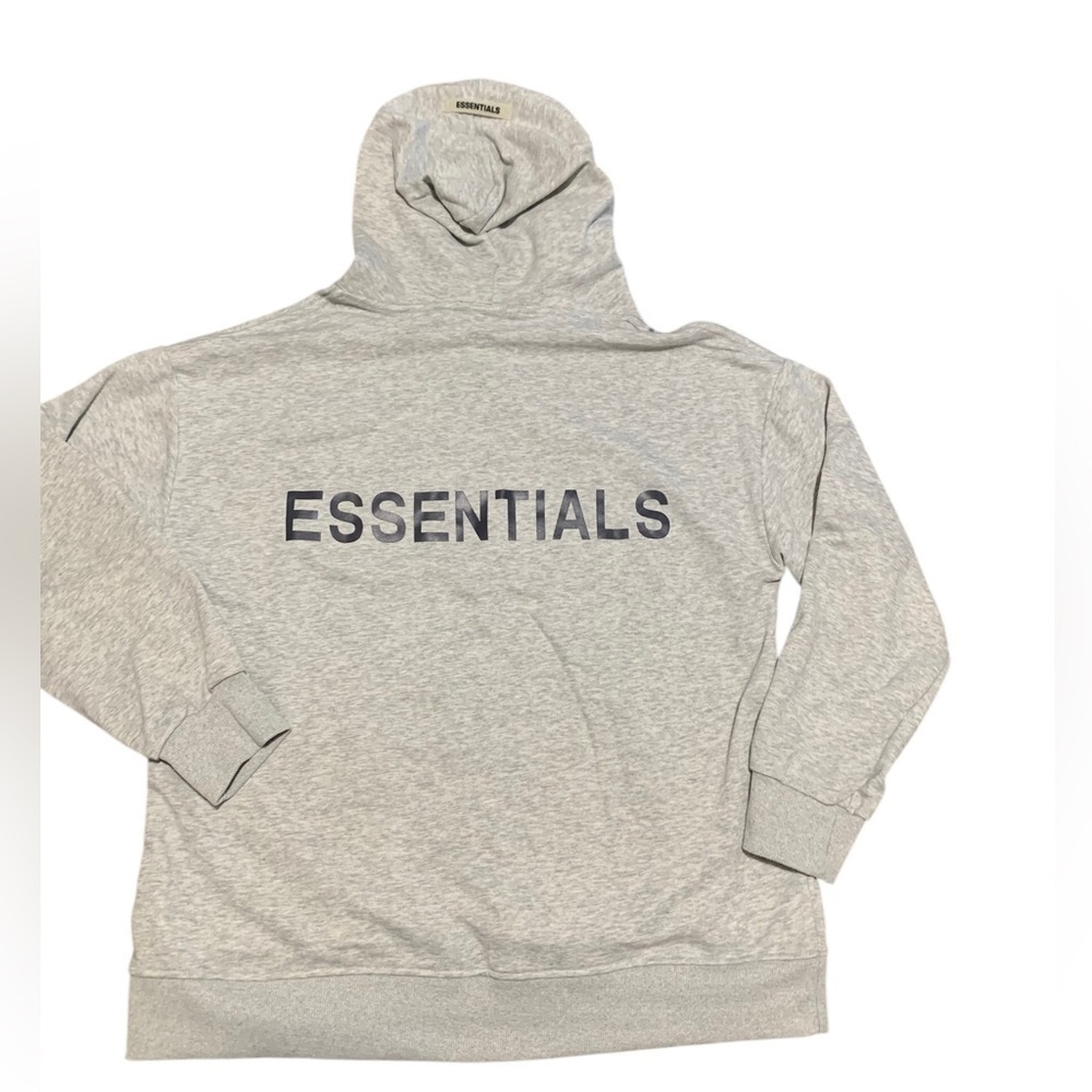 Fear of God Essentials Gray Hoodie